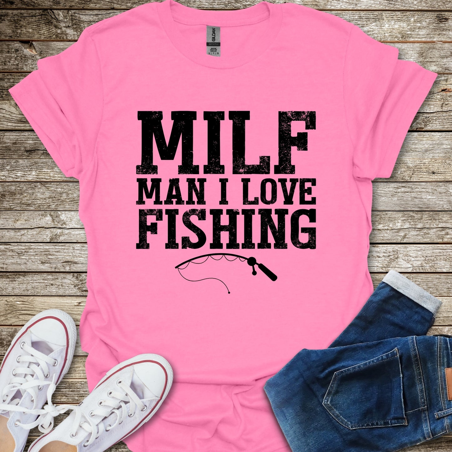 MILF Man I Love Fishing T-Shirt