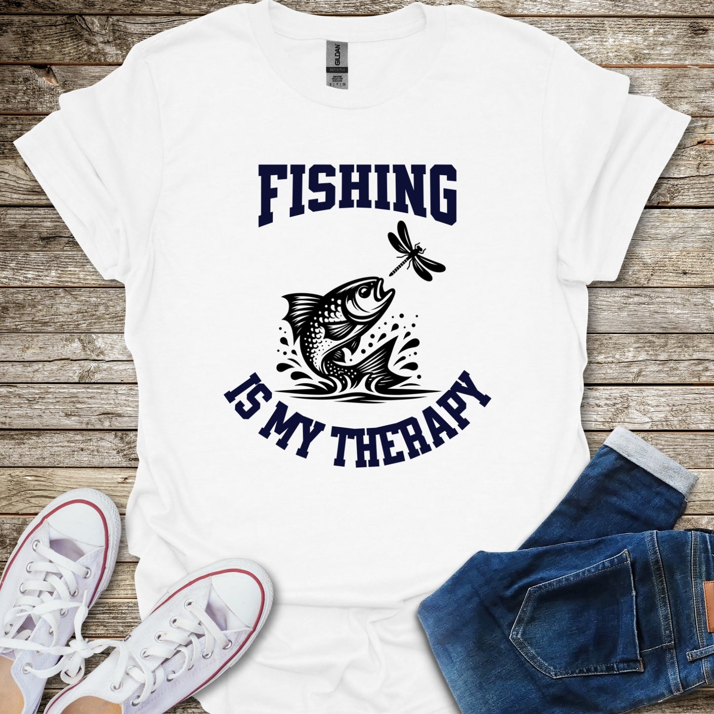 Fishing is my Therapy T-Shirt