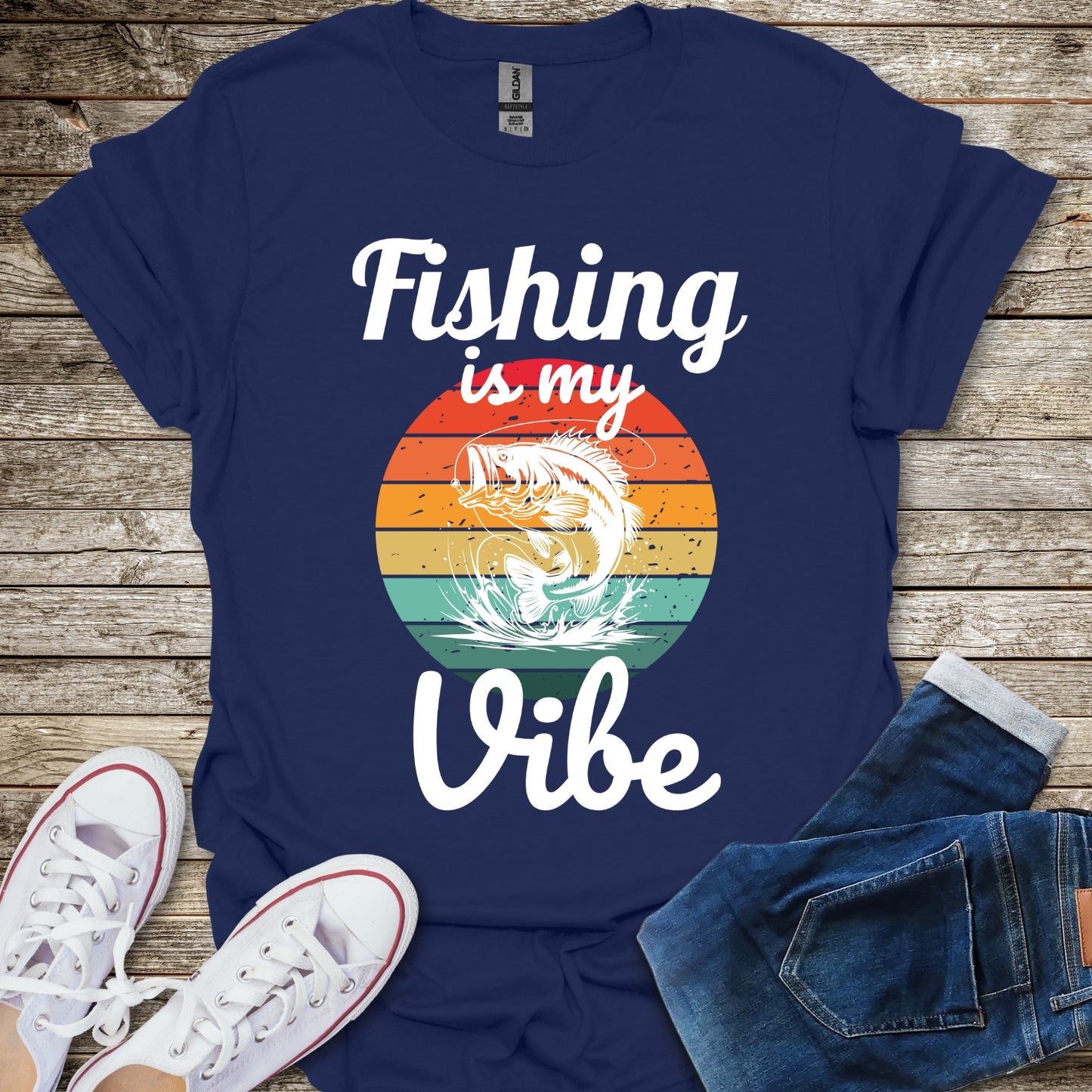 Fishing is My Vibe T-Shirt
