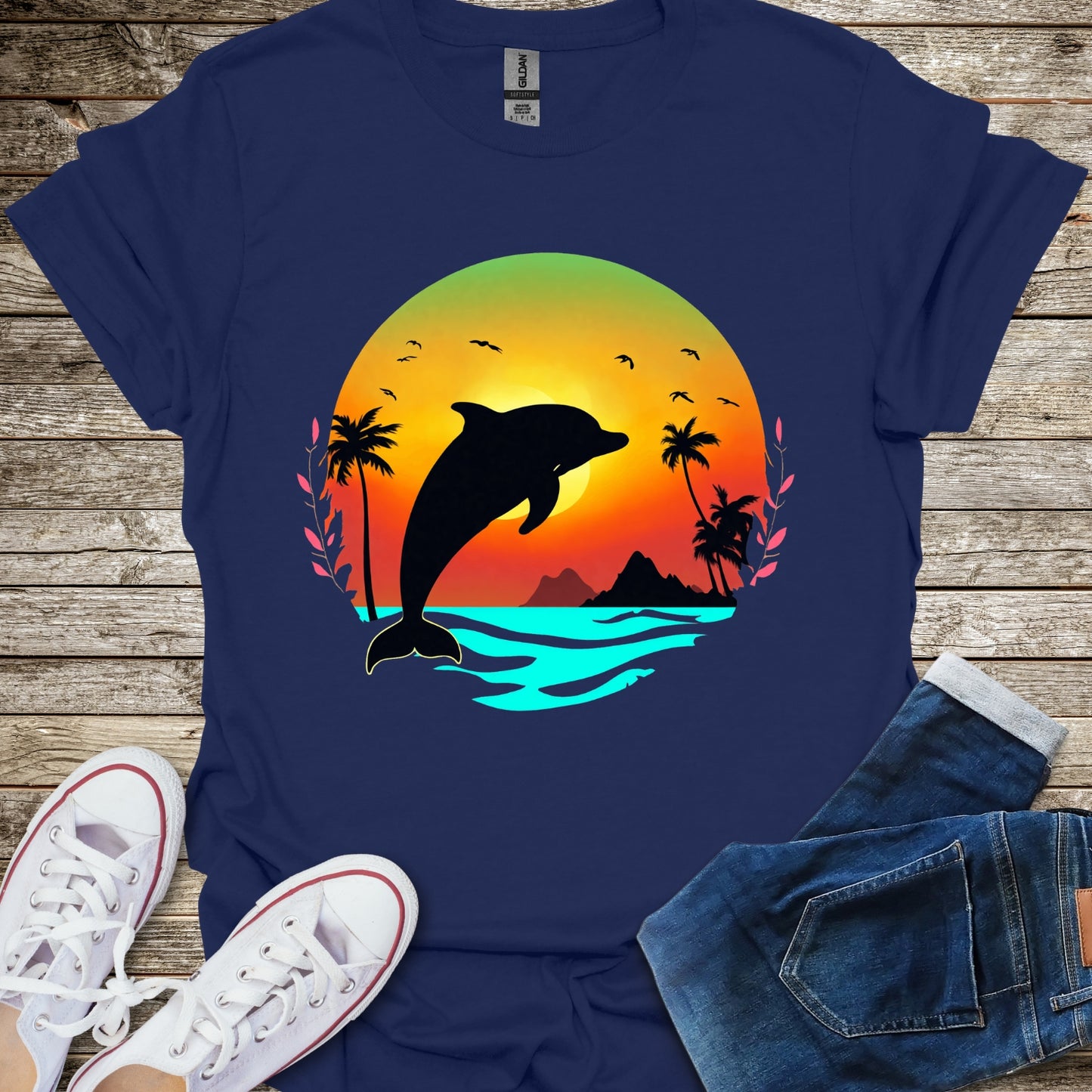 Jumping Dolphin T-Shirt