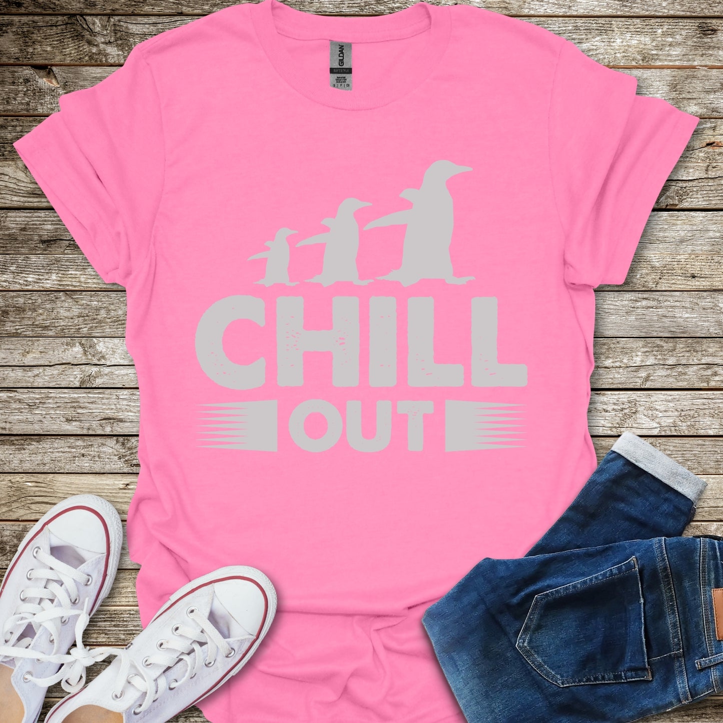 Penguin Chill Out T-Shirt