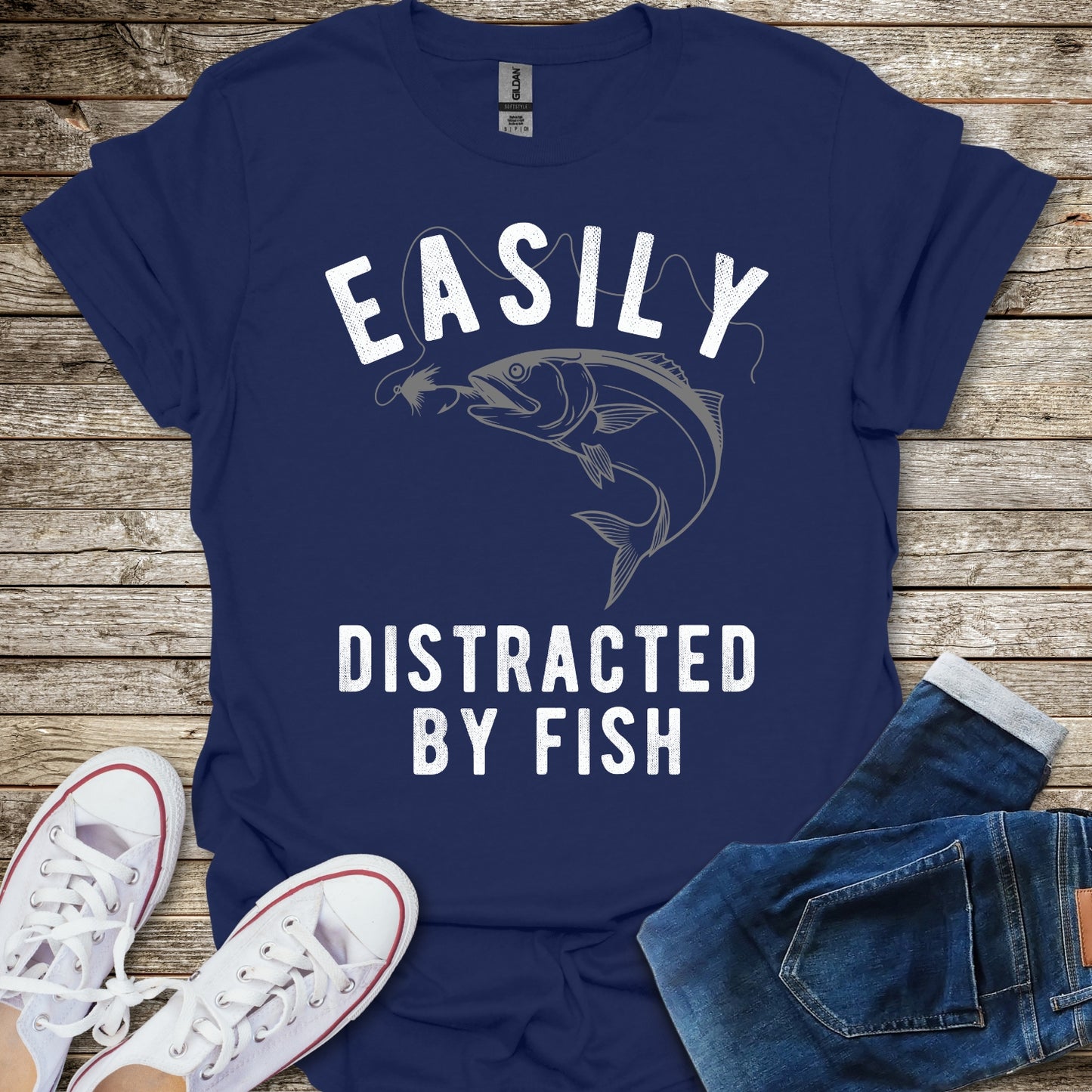 Easily Distracted By Fish T-Shirt