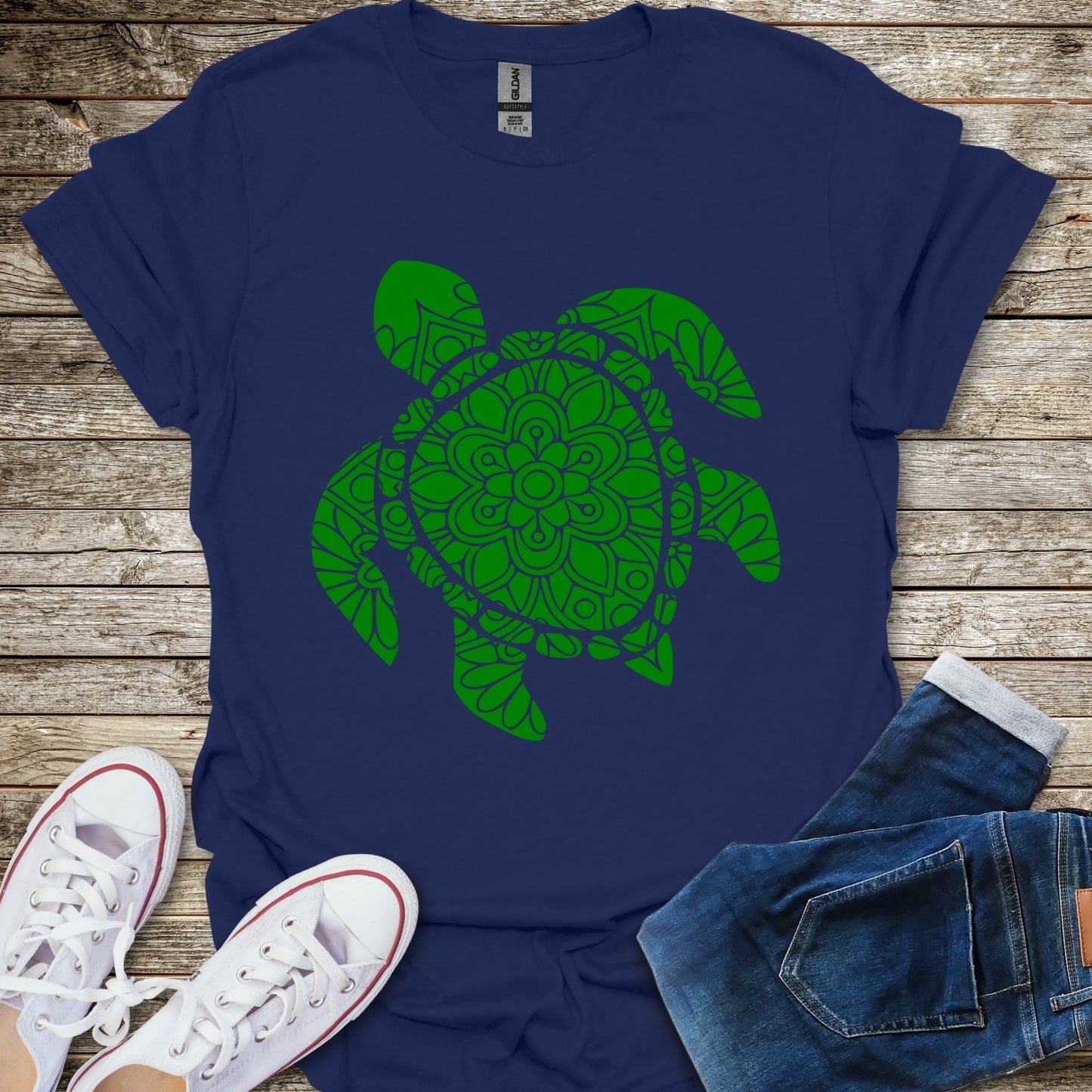Turtle Mandala T-Shirt