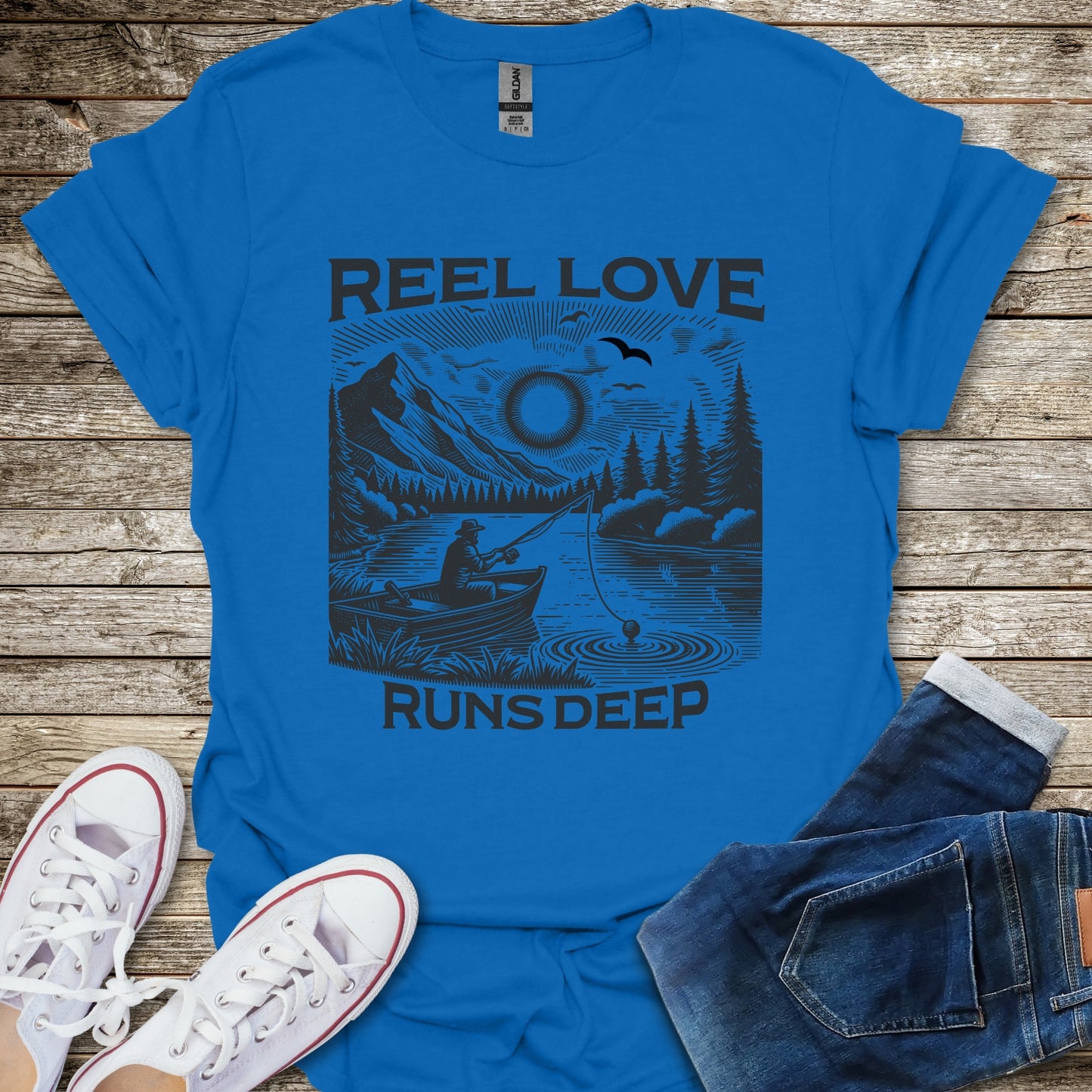 Reel Love Runs Deep T-Shirt