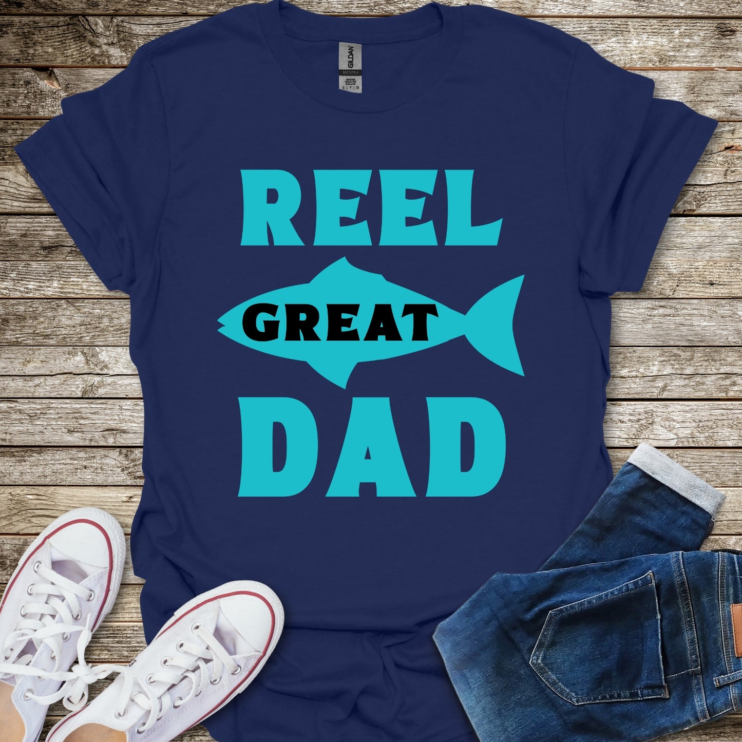 Reel Great Dad T-Shirt