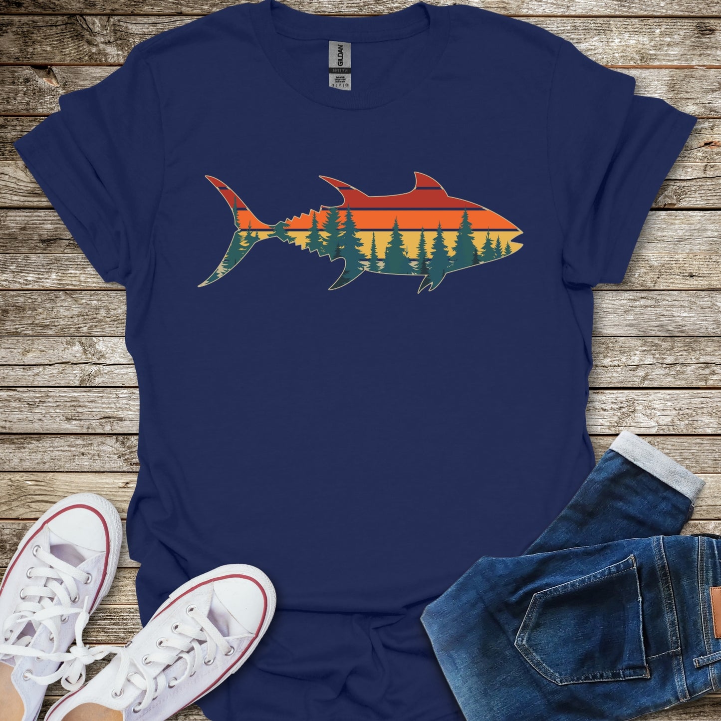 Retro Tuna T-Shirt