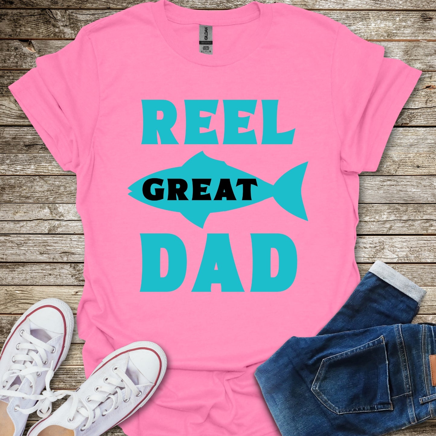 Reel Great Dad T-Shirt