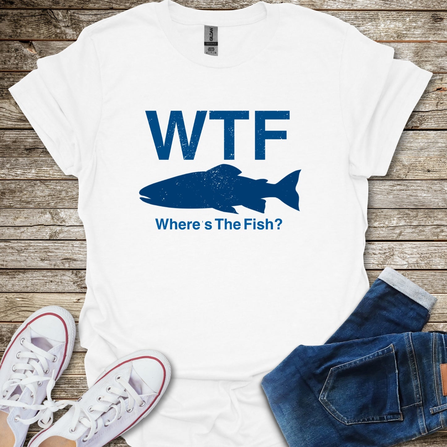 WTF Where's The Fish T-Shirt