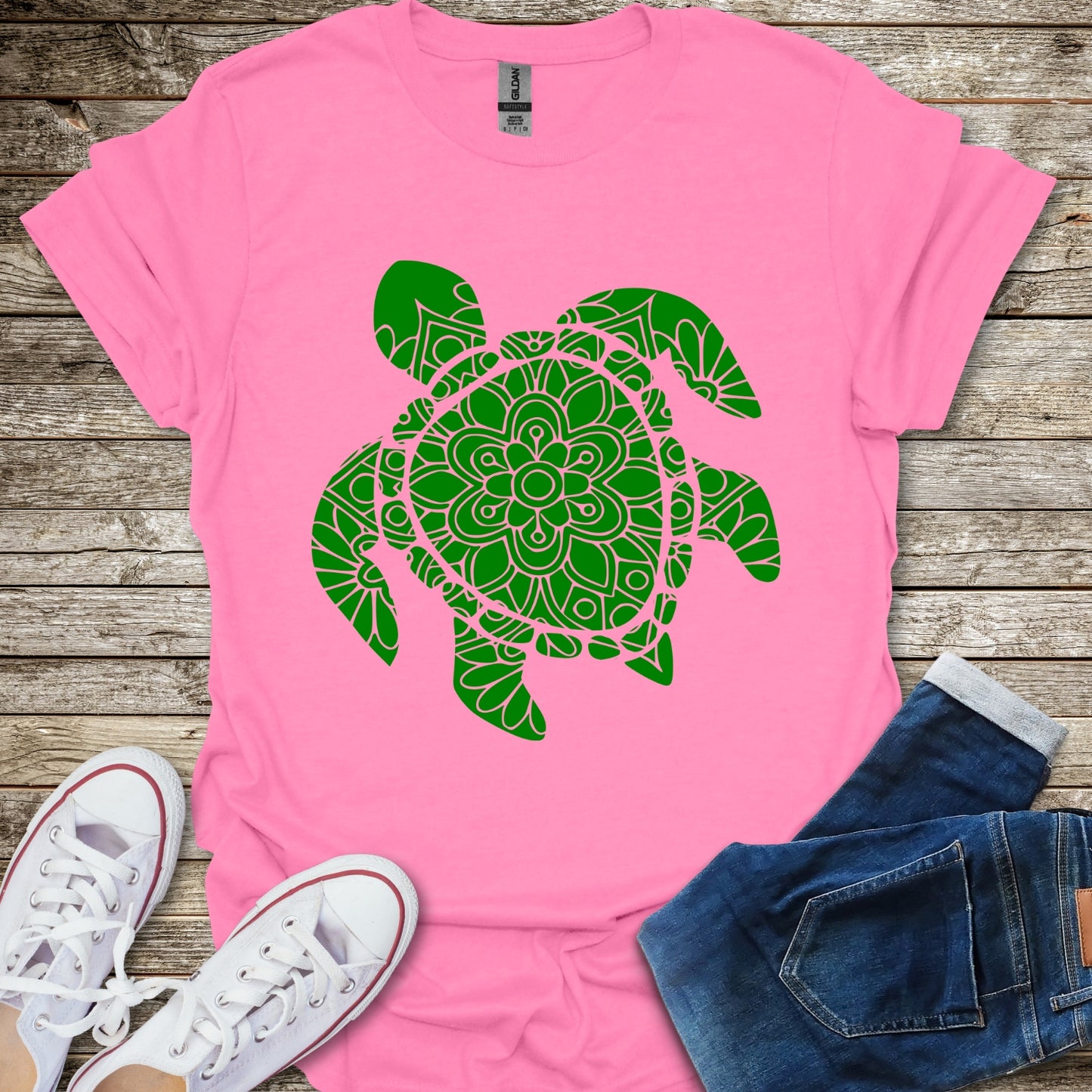 Turtle Mandala T-Shirt