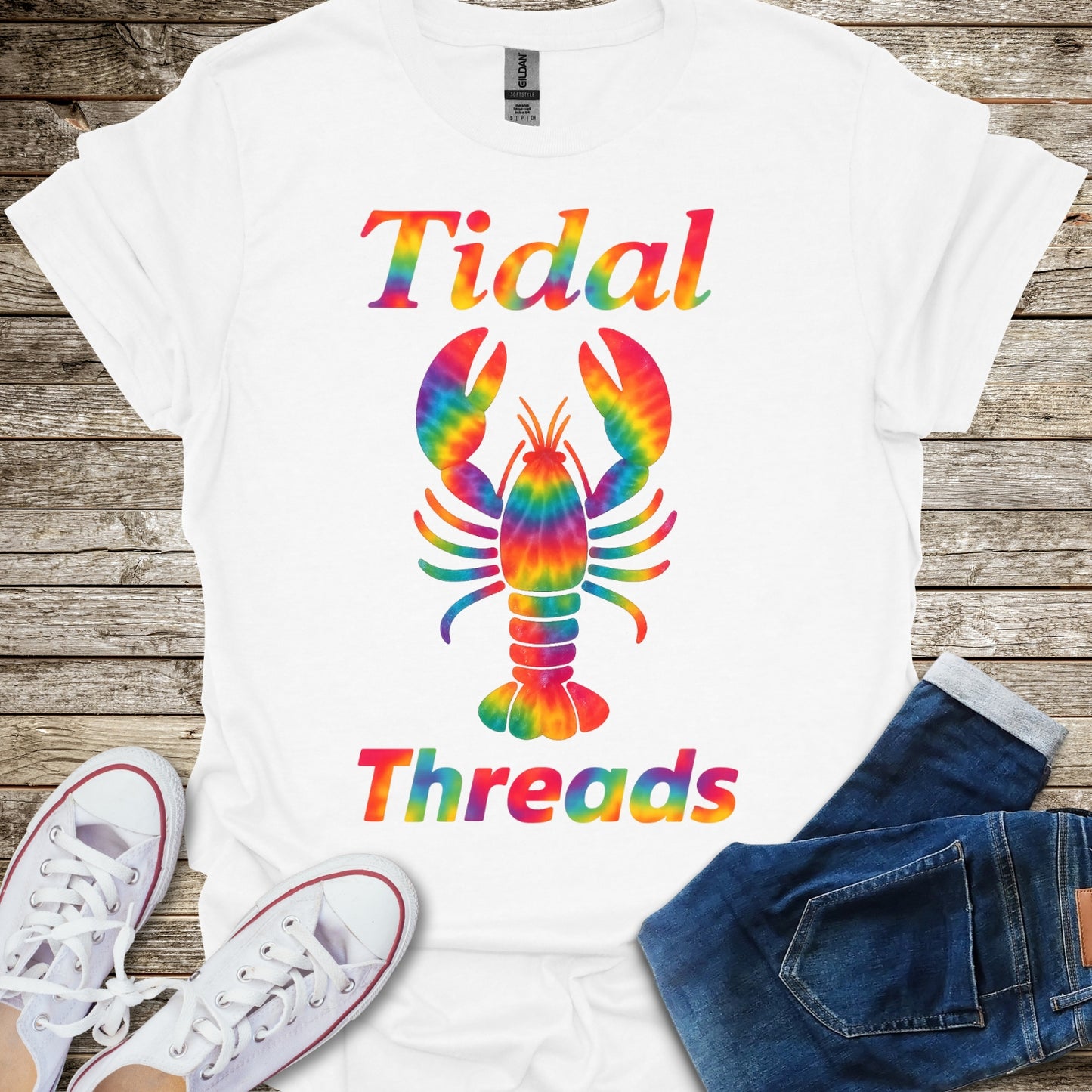 Tie-dye Lobster T-Shirt