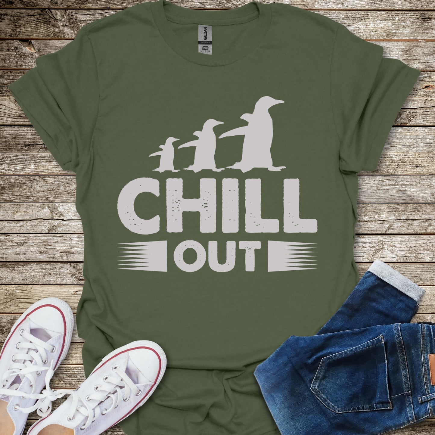 Penguin Chill Out T-Shirt