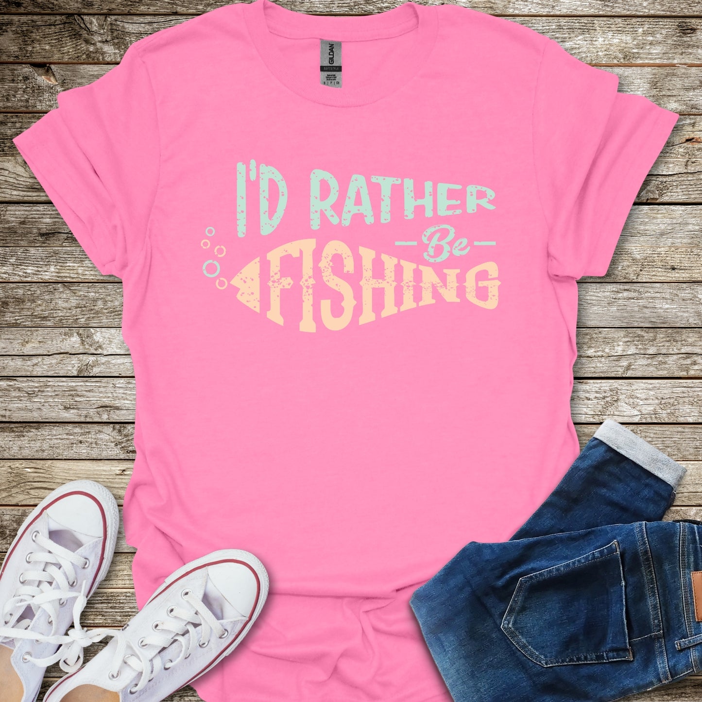Rather be Fishing T-Shirt