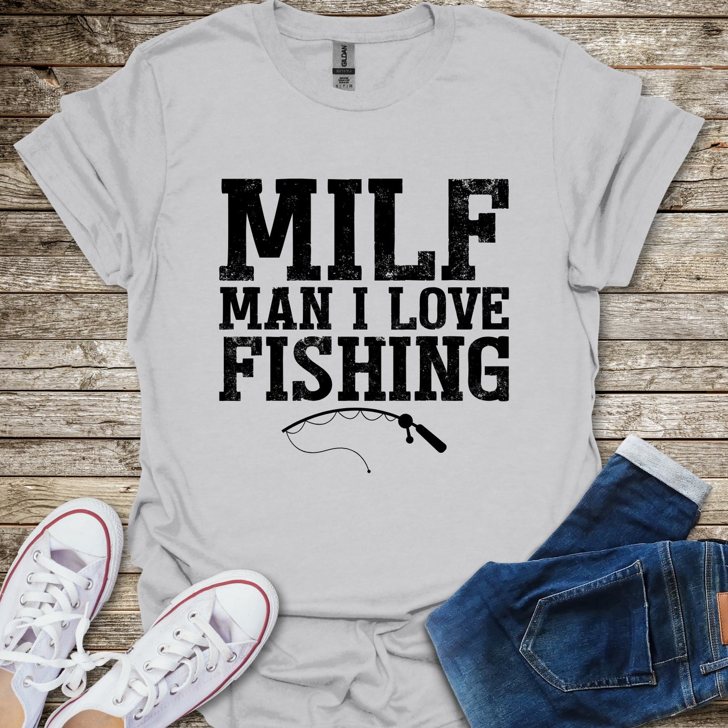 MILF Man I Love Fishing T-Shirt