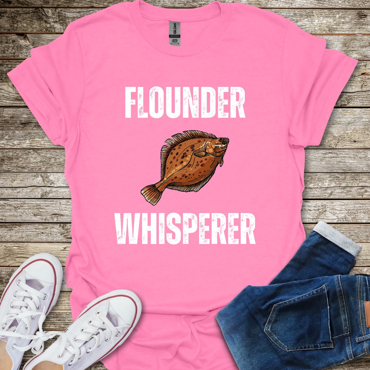 Flounder Whisperer T-Shirt