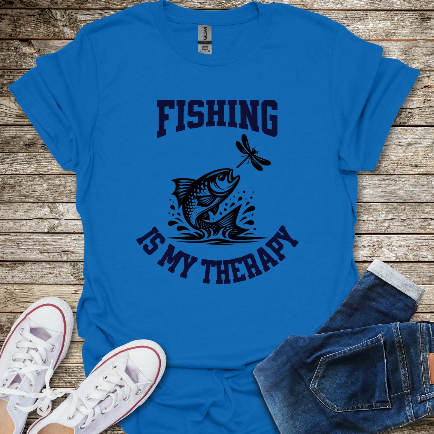 Fishing is my Therapy T-Shirt