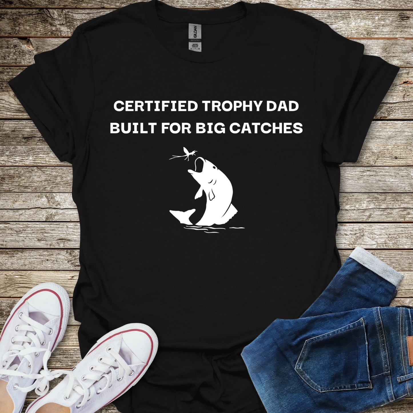 Certified Trophy Dad T-Shirt