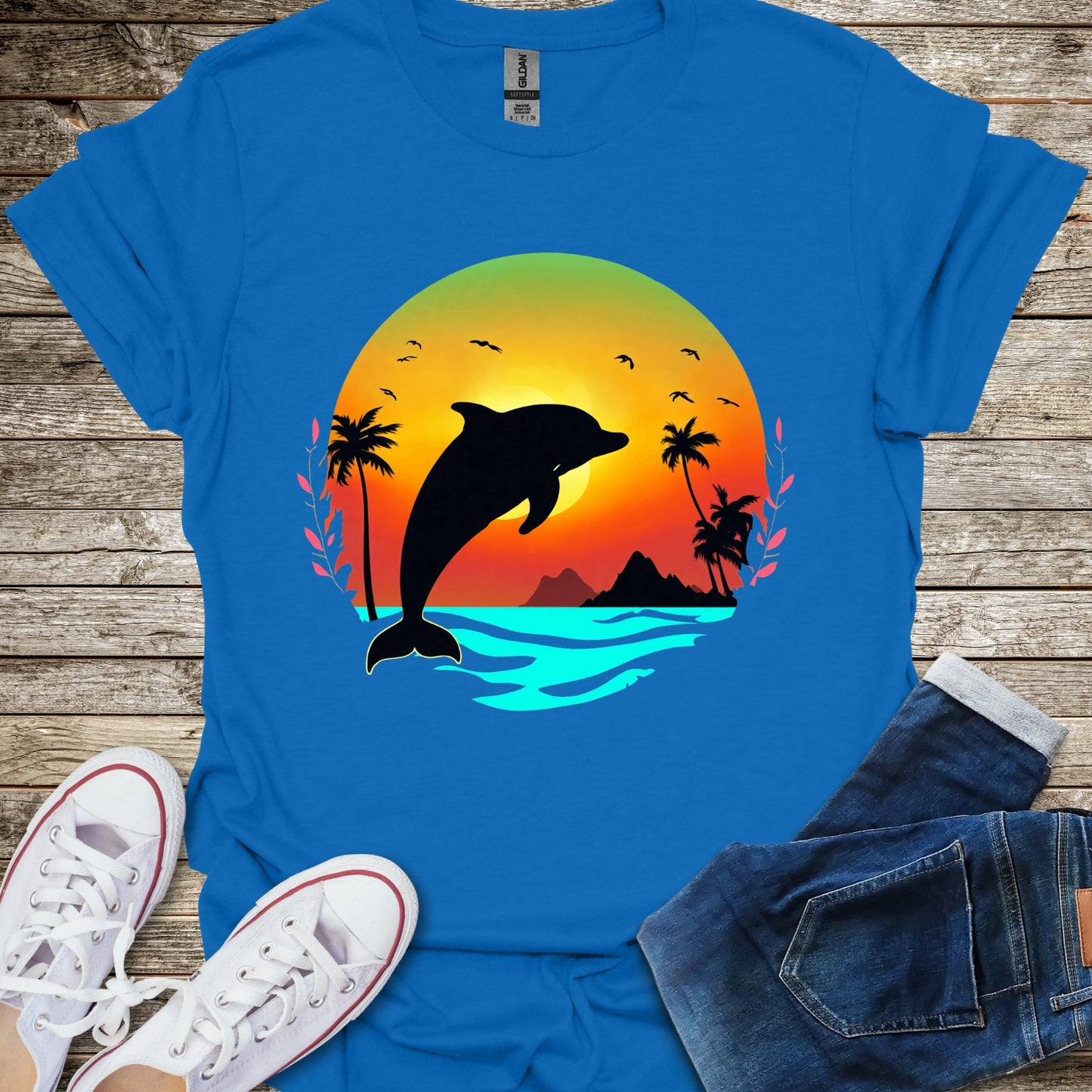 Jumping Dolphin T-Shirt