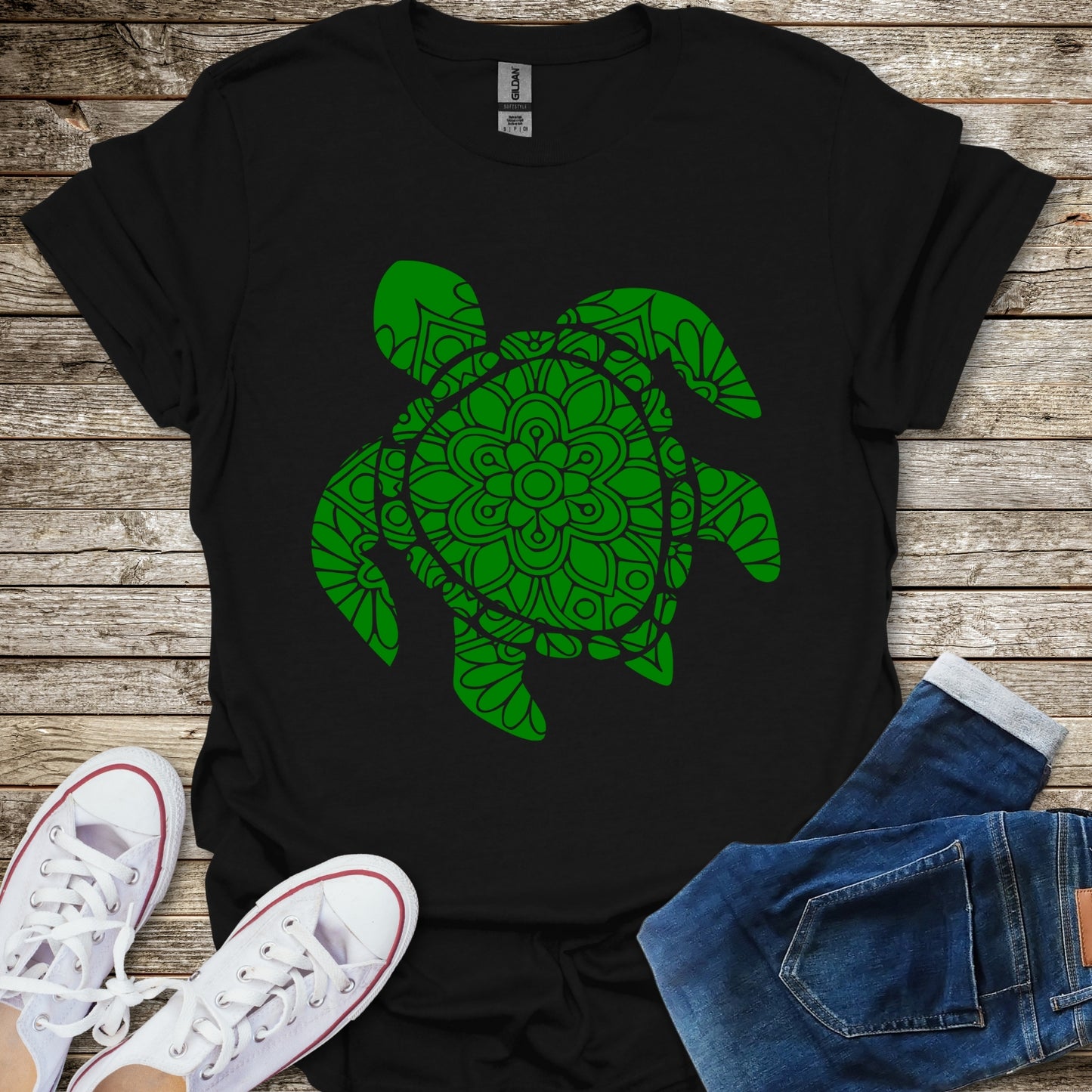 Turtle Mandala T-Shirt