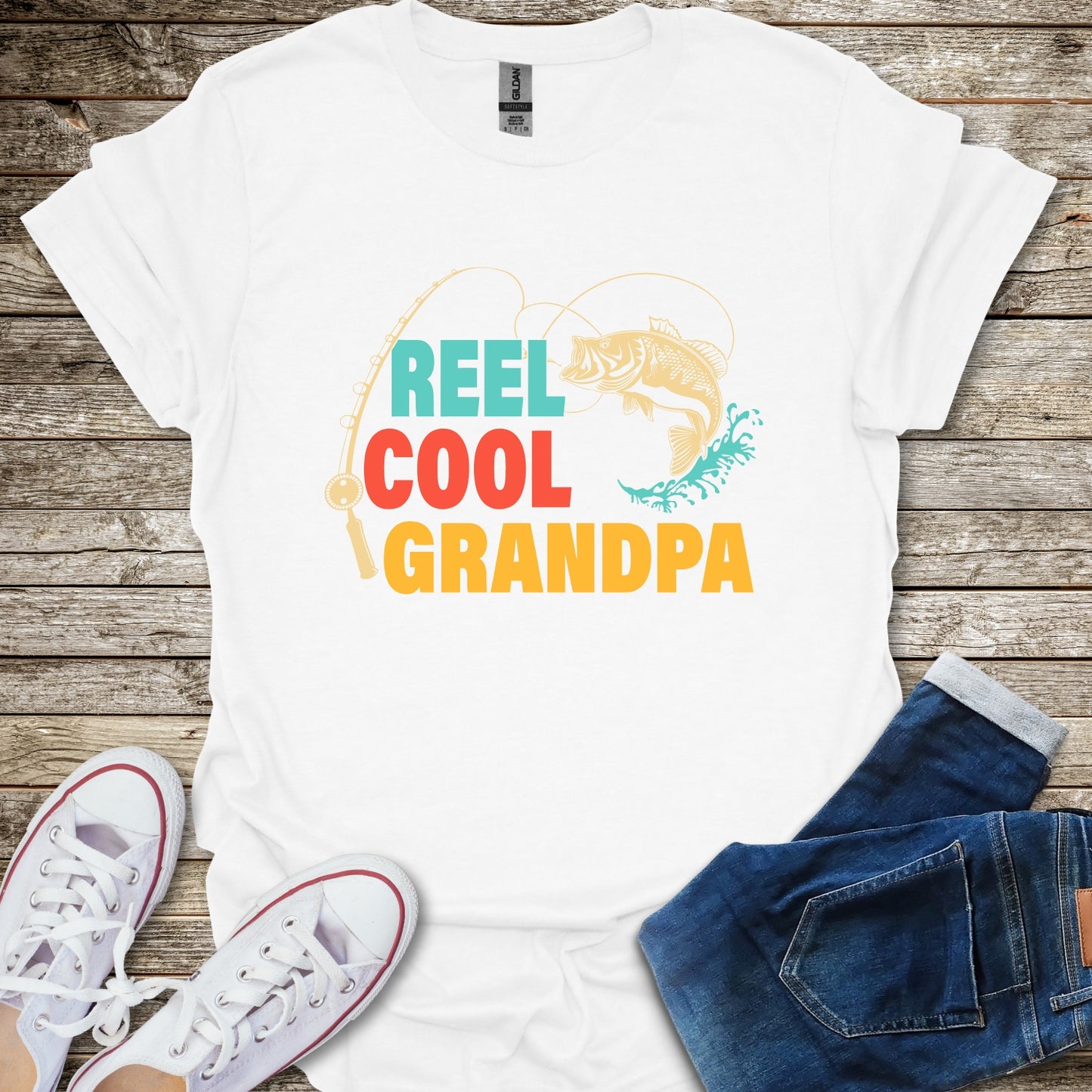 Reel Cool Grandpa T-Shirt