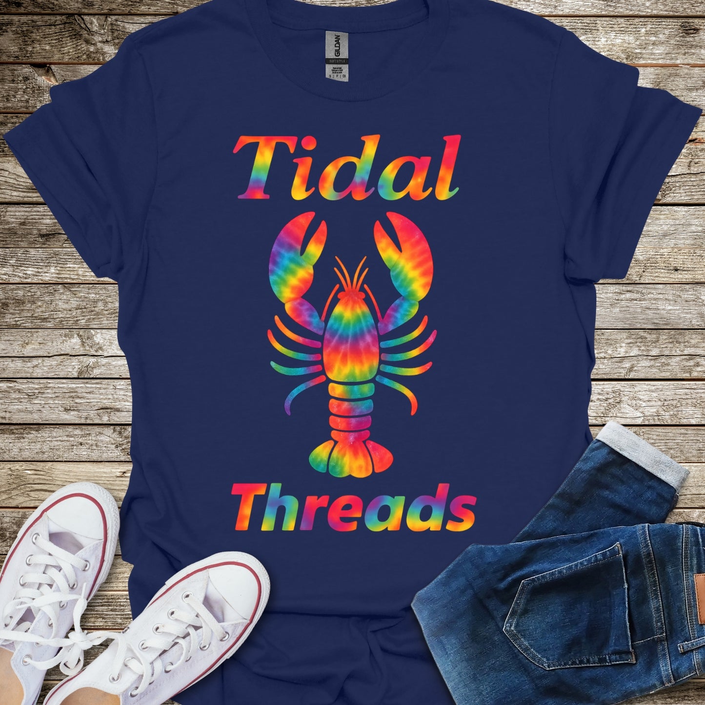 Tie-dye Lobster T-Shirt