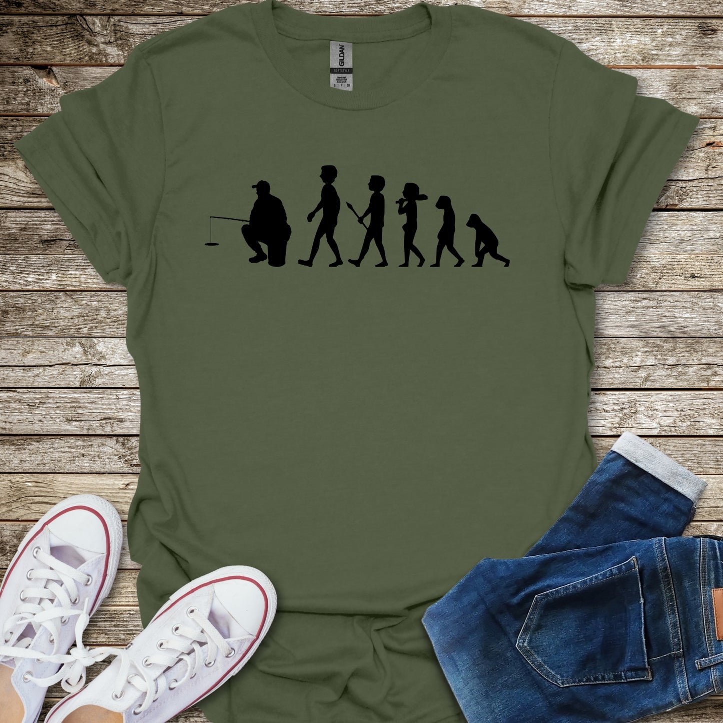 Fishing Evolution T-Shirt