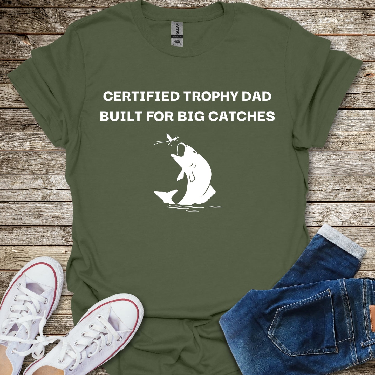 Certified Trophy Dad T-Shirt