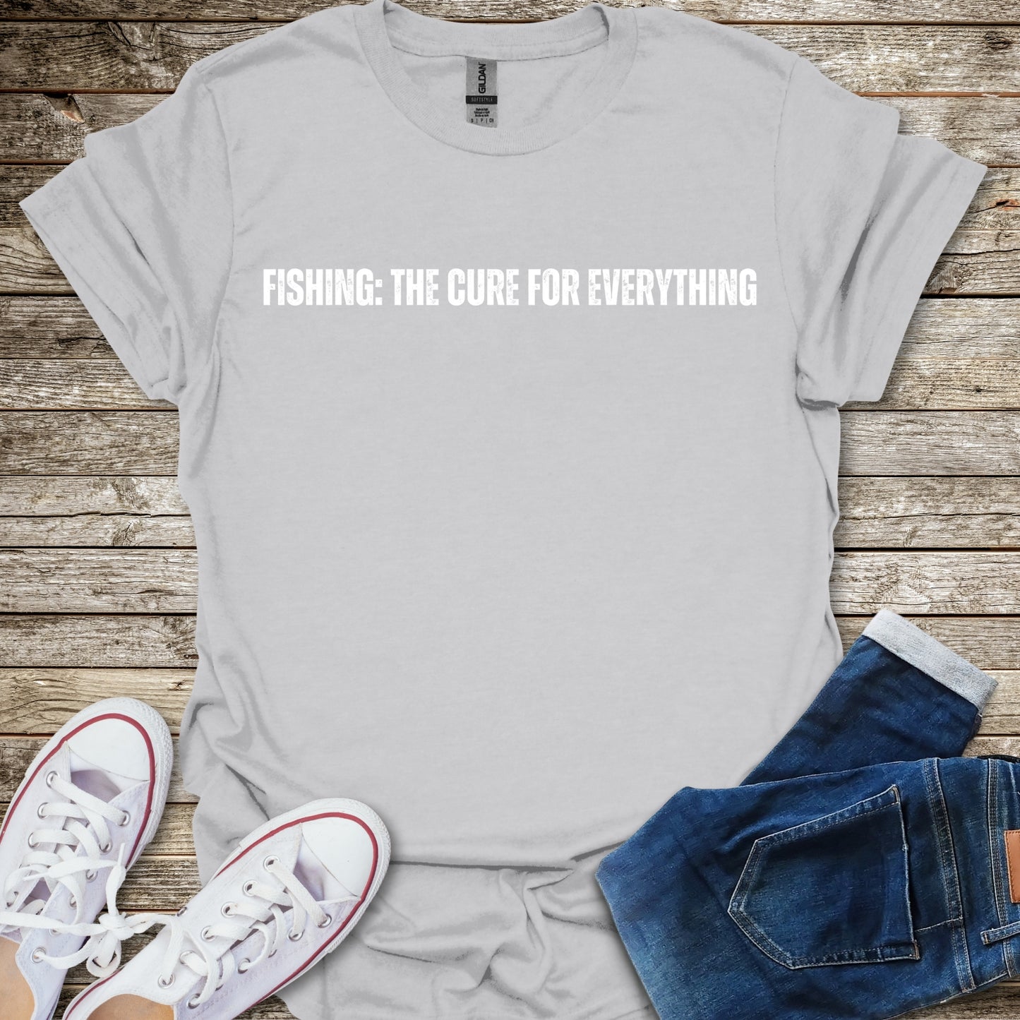 Fishing: The Cure For Everything T-Shirt