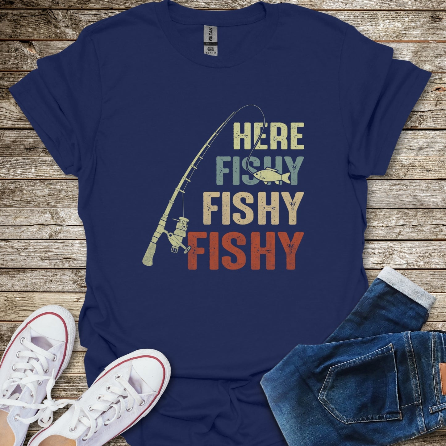 Here Fishy Fishy Fishy T-Shirt