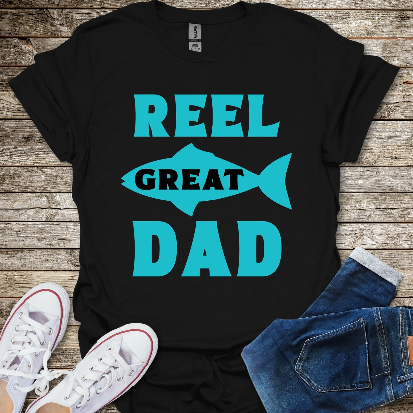 Reel Great Dad T-Shirt