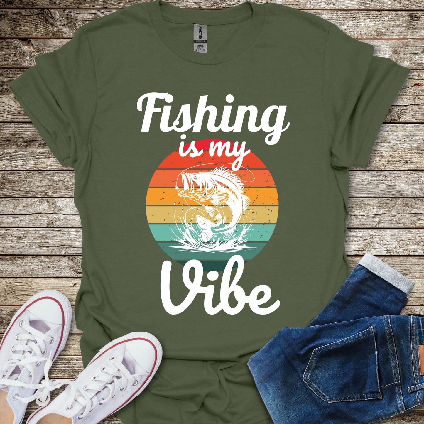 Fishing is My Vibe T-Shirt