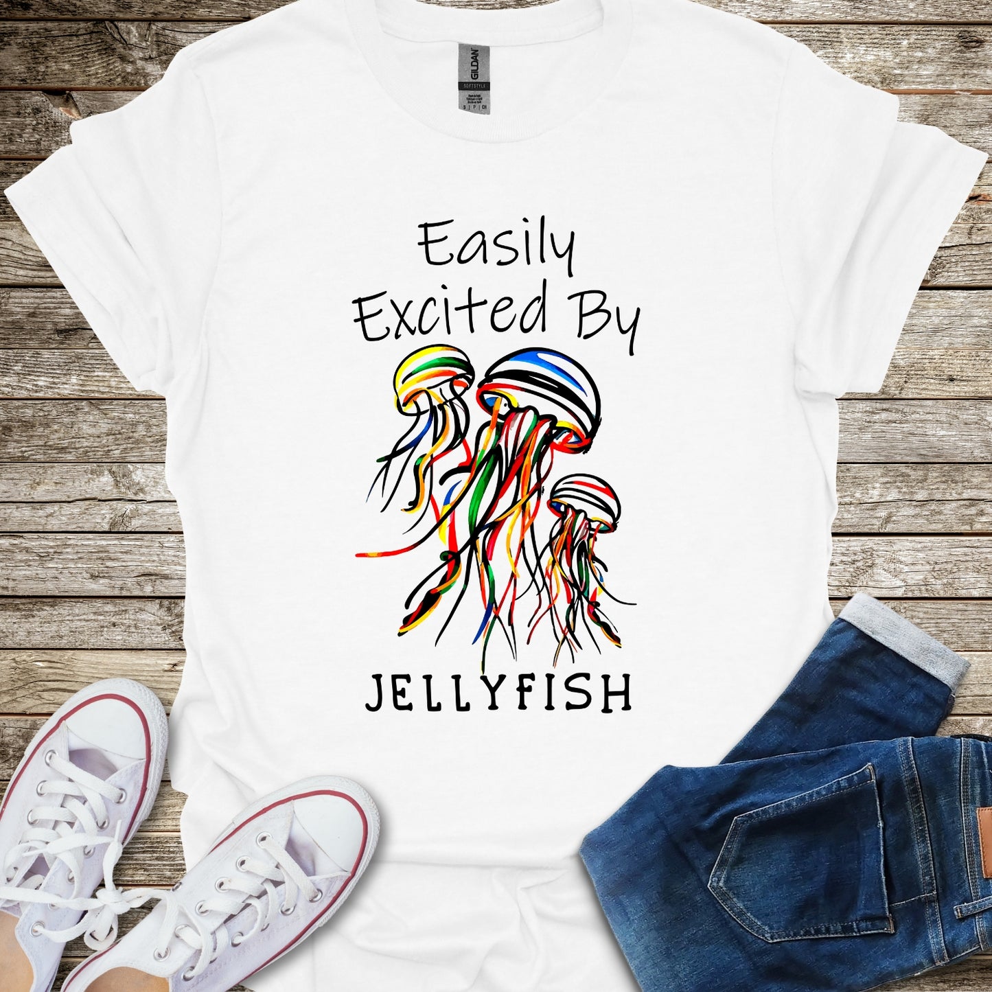 Easily Excited by Jellyfish T-Shirt