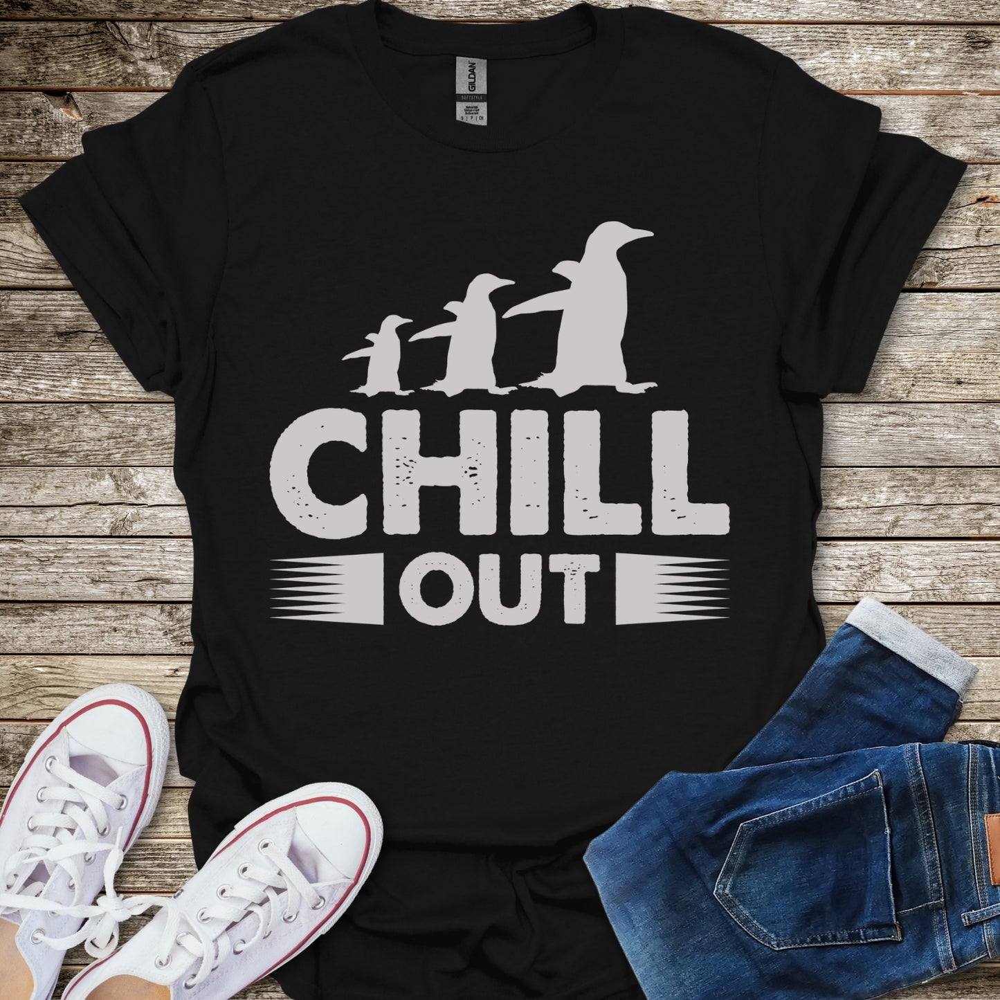 Penguin Chill Out T-Shirt