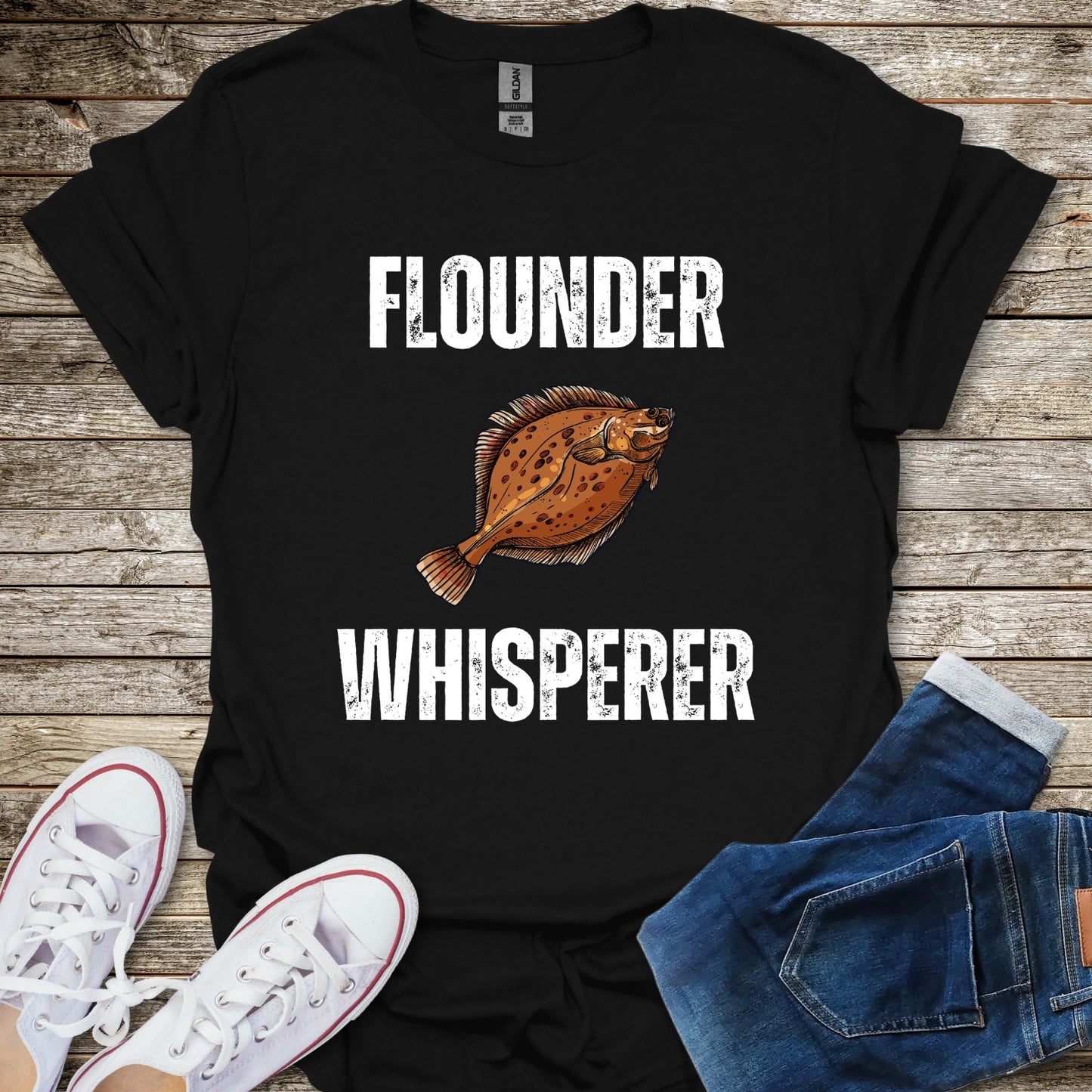 Flounder Whisperer T-Shirt