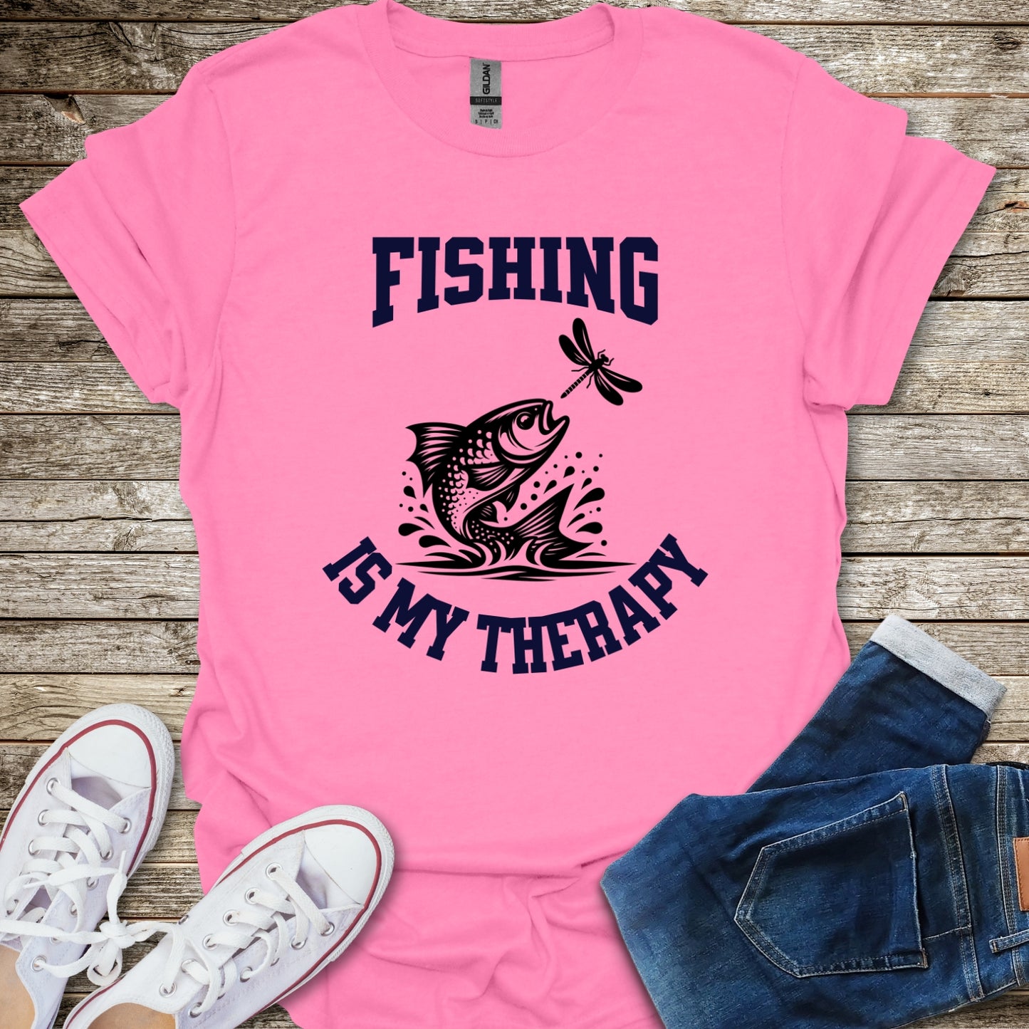 Fishing is my Therapy T-Shirt