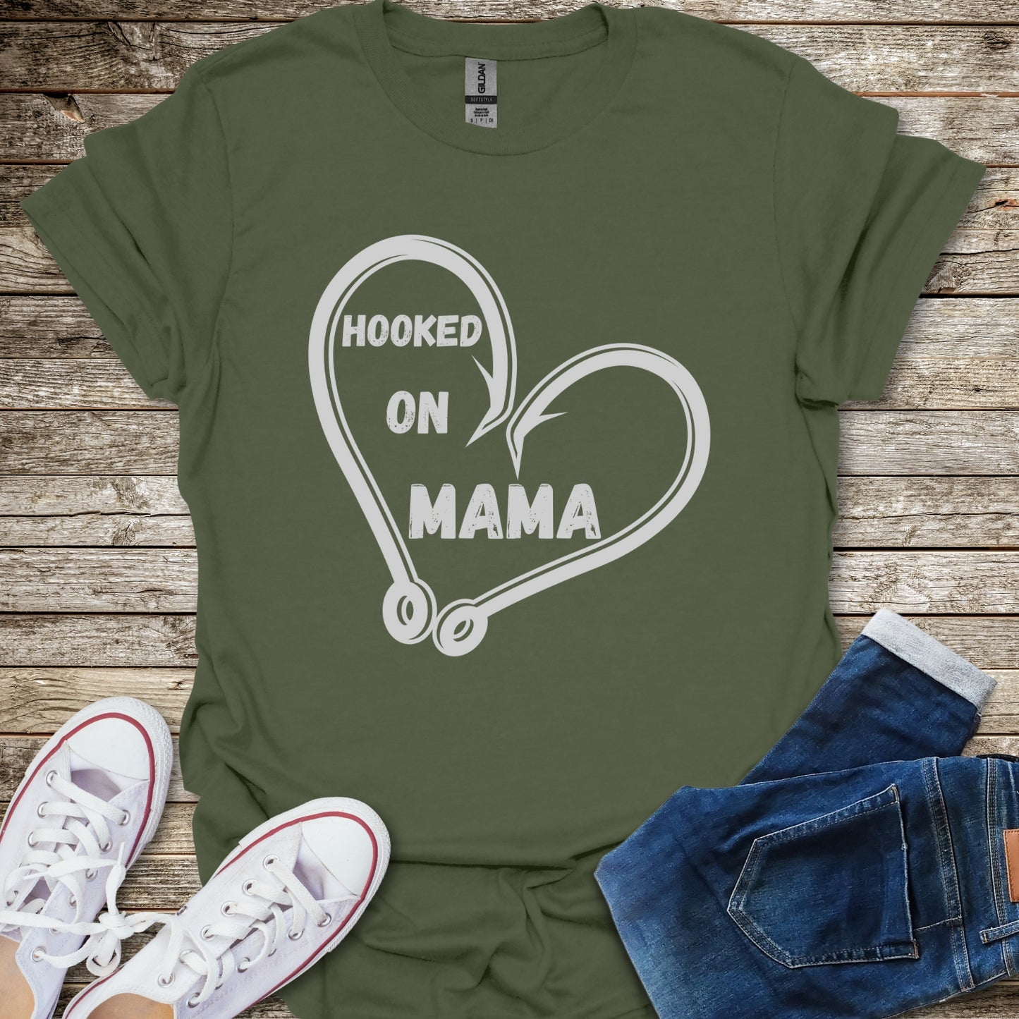 Hooked on Mama T-Shirt