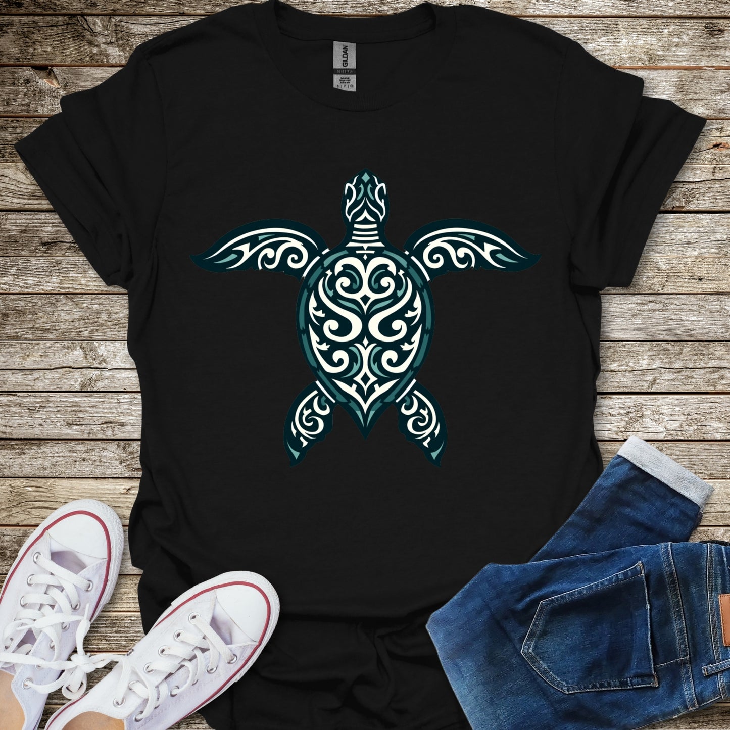 Tribal Turtle T-Shirt