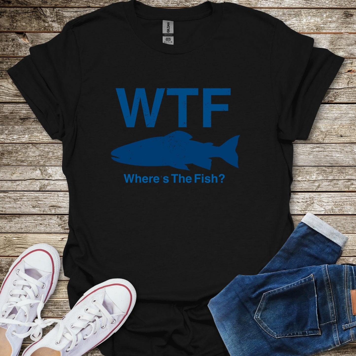 WTF Where's The Fish T-Shirt