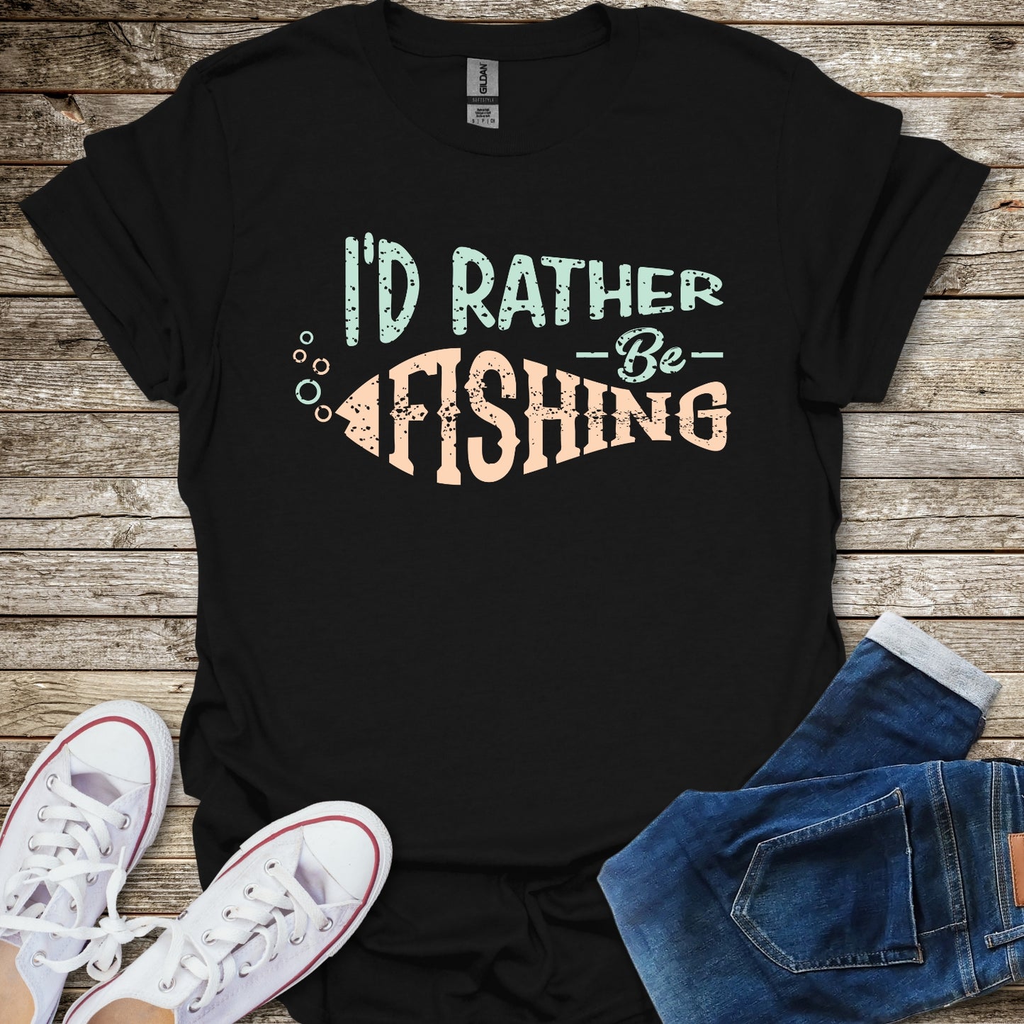Rather be Fishing T-Shirt