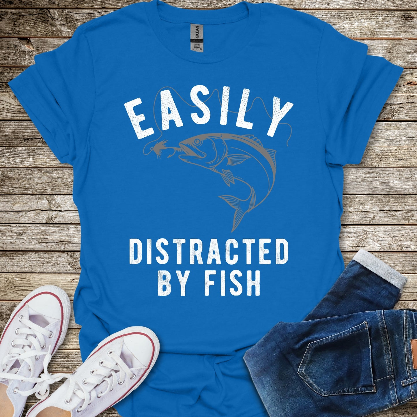 Easily Distracted By Fish T-Shirt