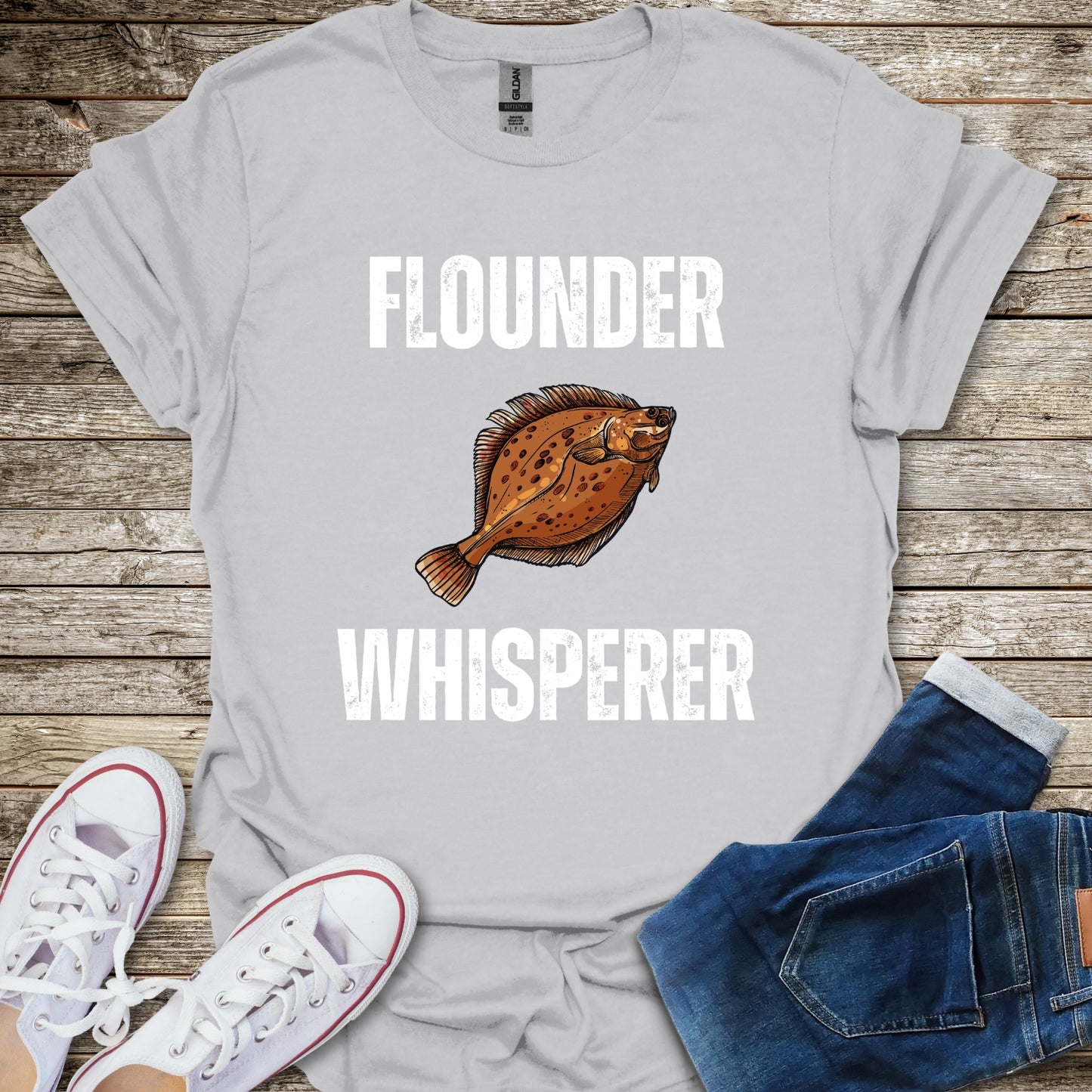 Flounder Whisperer T-Shirt