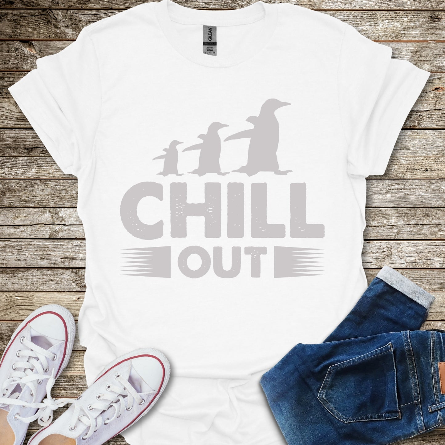 Penguin Chill Out T-Shirt