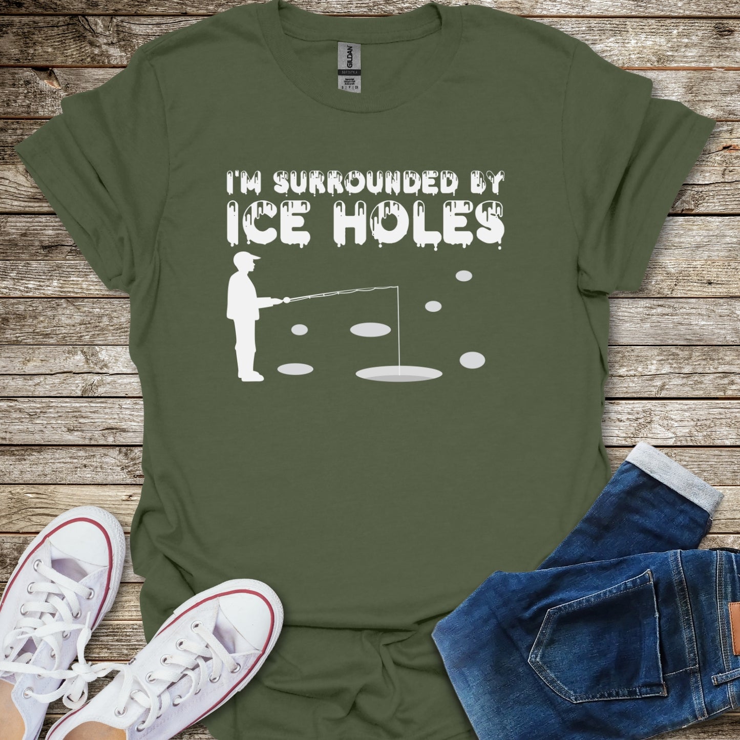 I'm Surrounded by Ice Holes T-Shirt