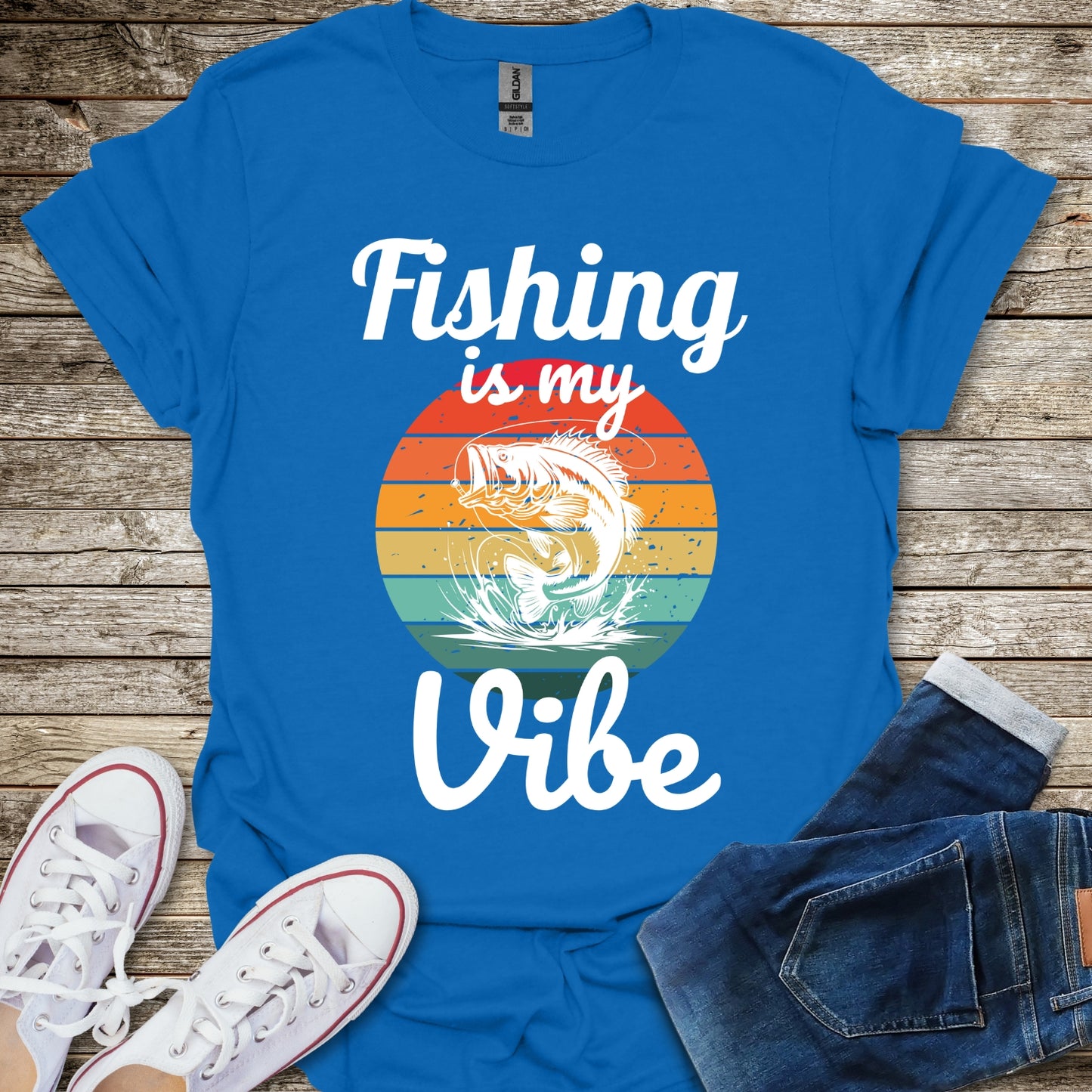 Fishing is My Vibe T-Shirt