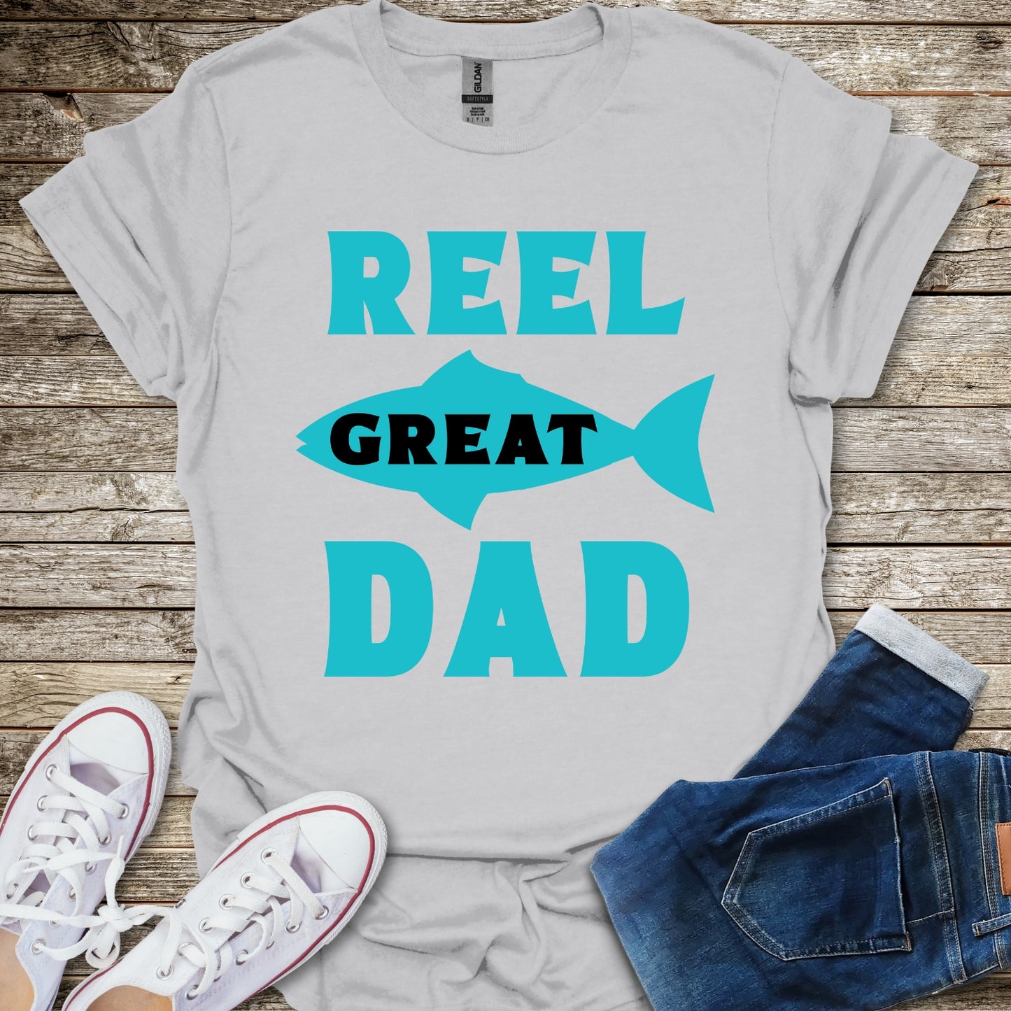 Reel Great Dad T-Shirt