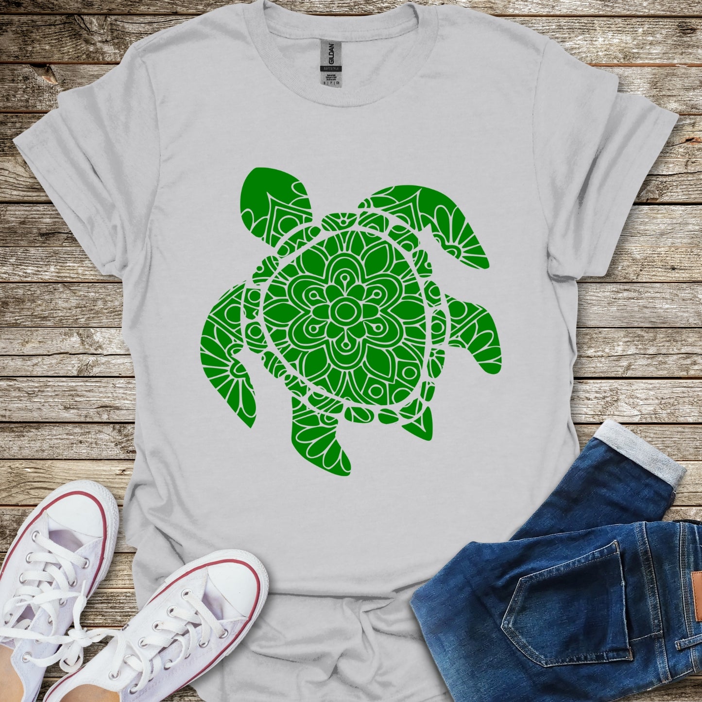 Turtle Mandala T-Shirt