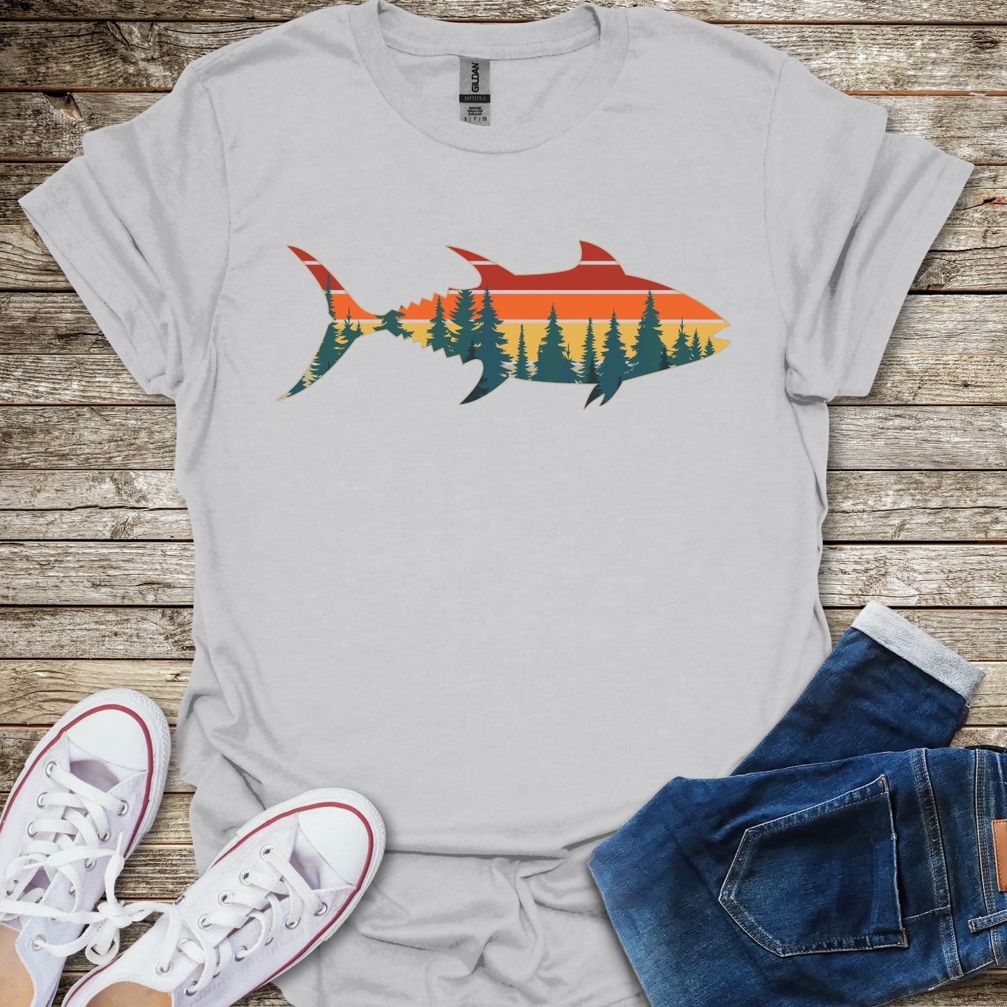 Retro Tuna T-Shirt
