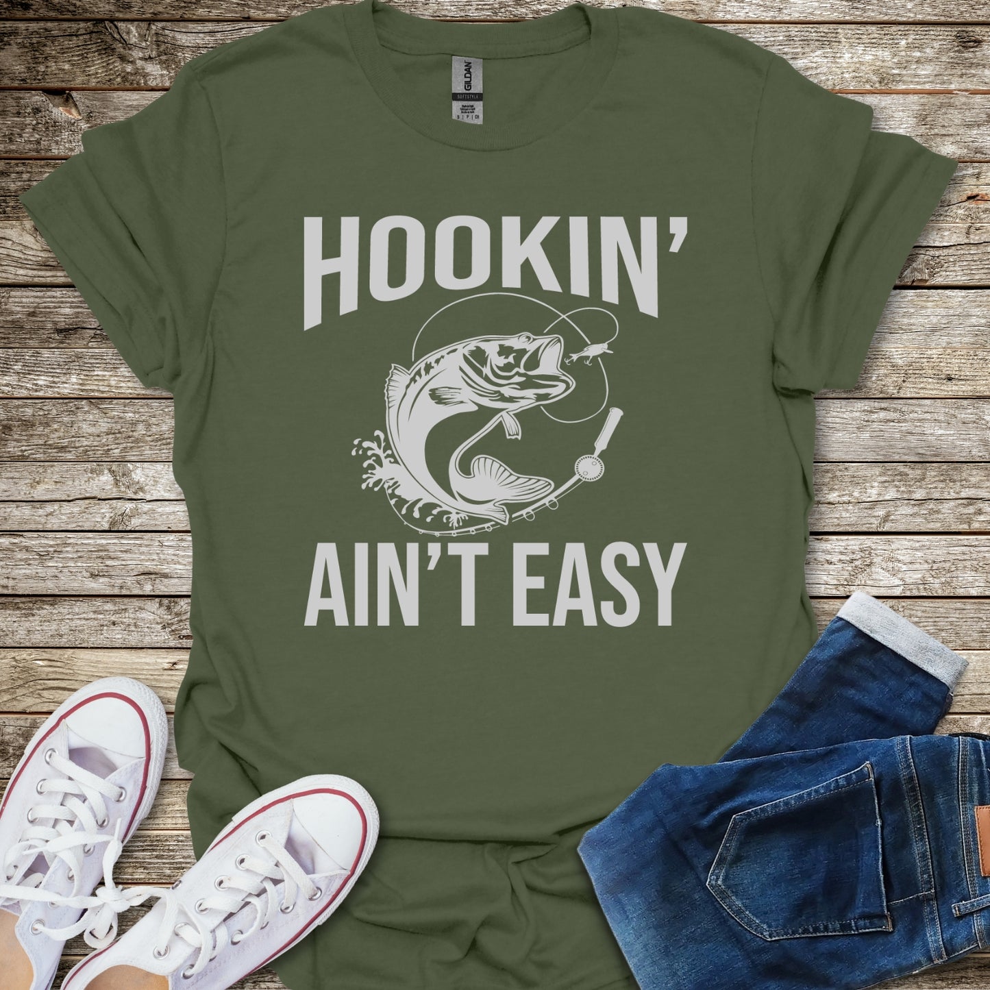 Hookin' Ain't Easy T-Shirt