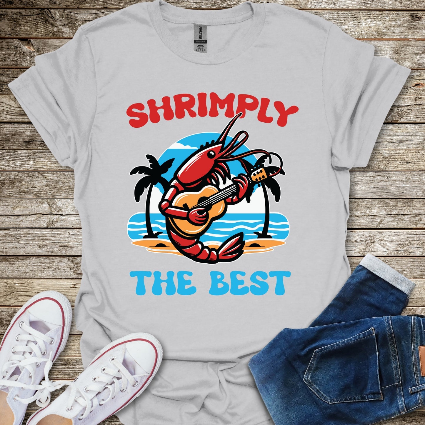 Shrimply the Best T-Shirt