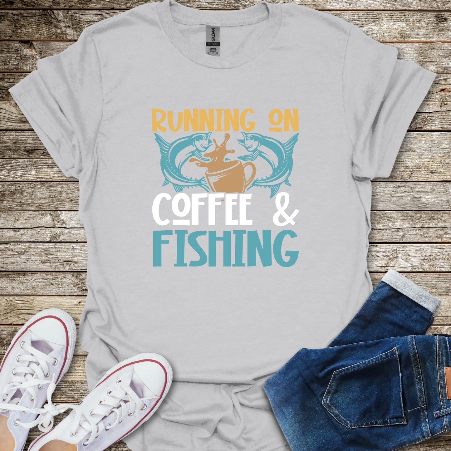 Coffee & Fishing T-Shirt