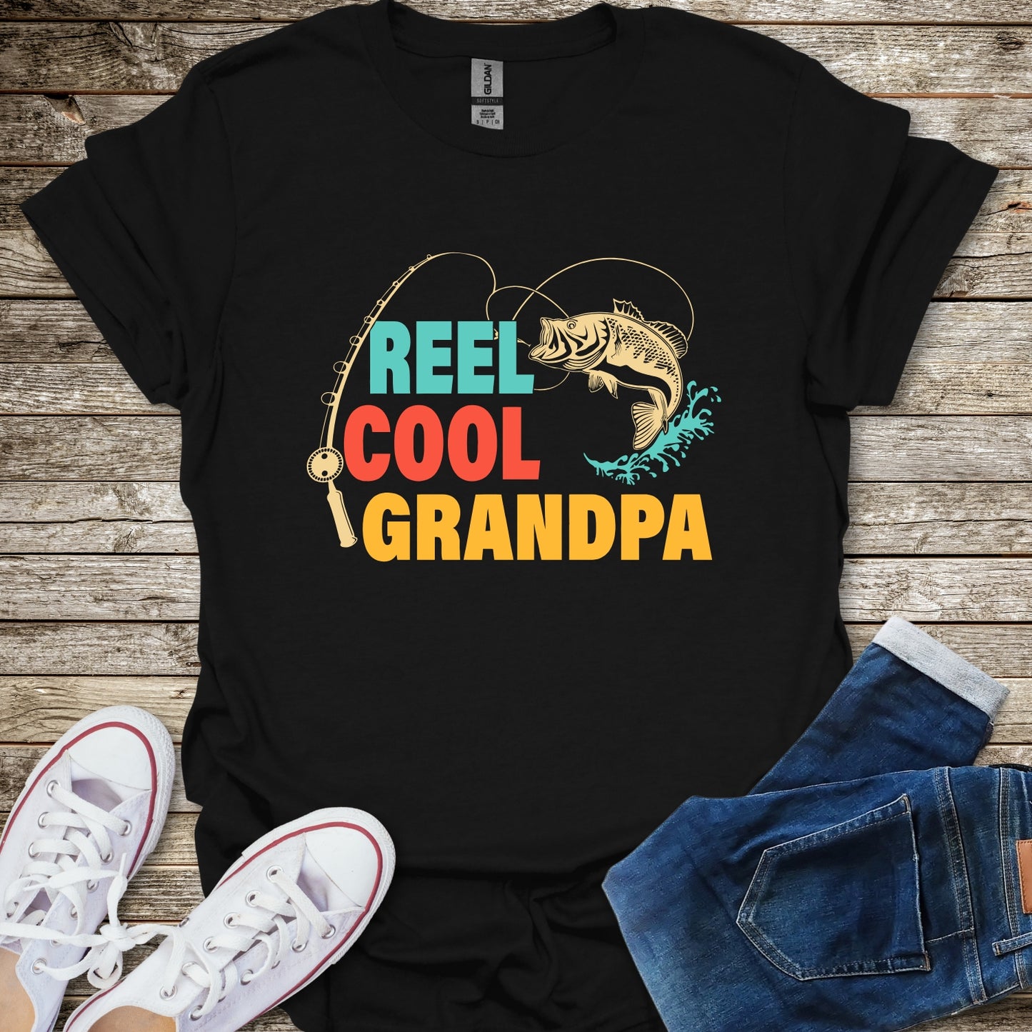 Reel Cool Grandpa T-Shirt